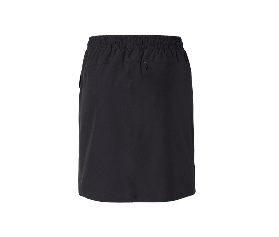 Schwarze Funktions-Rockshorts.