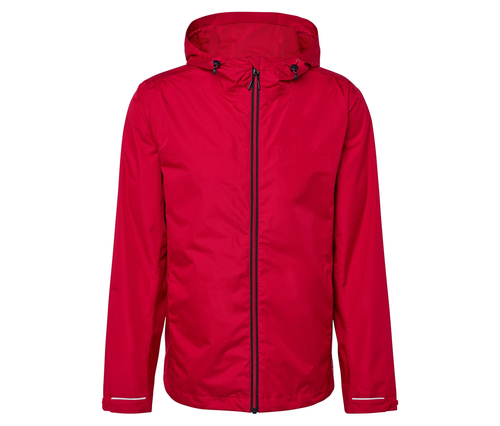 Regenjacke - Unisex - Gr. L - rot - rot
