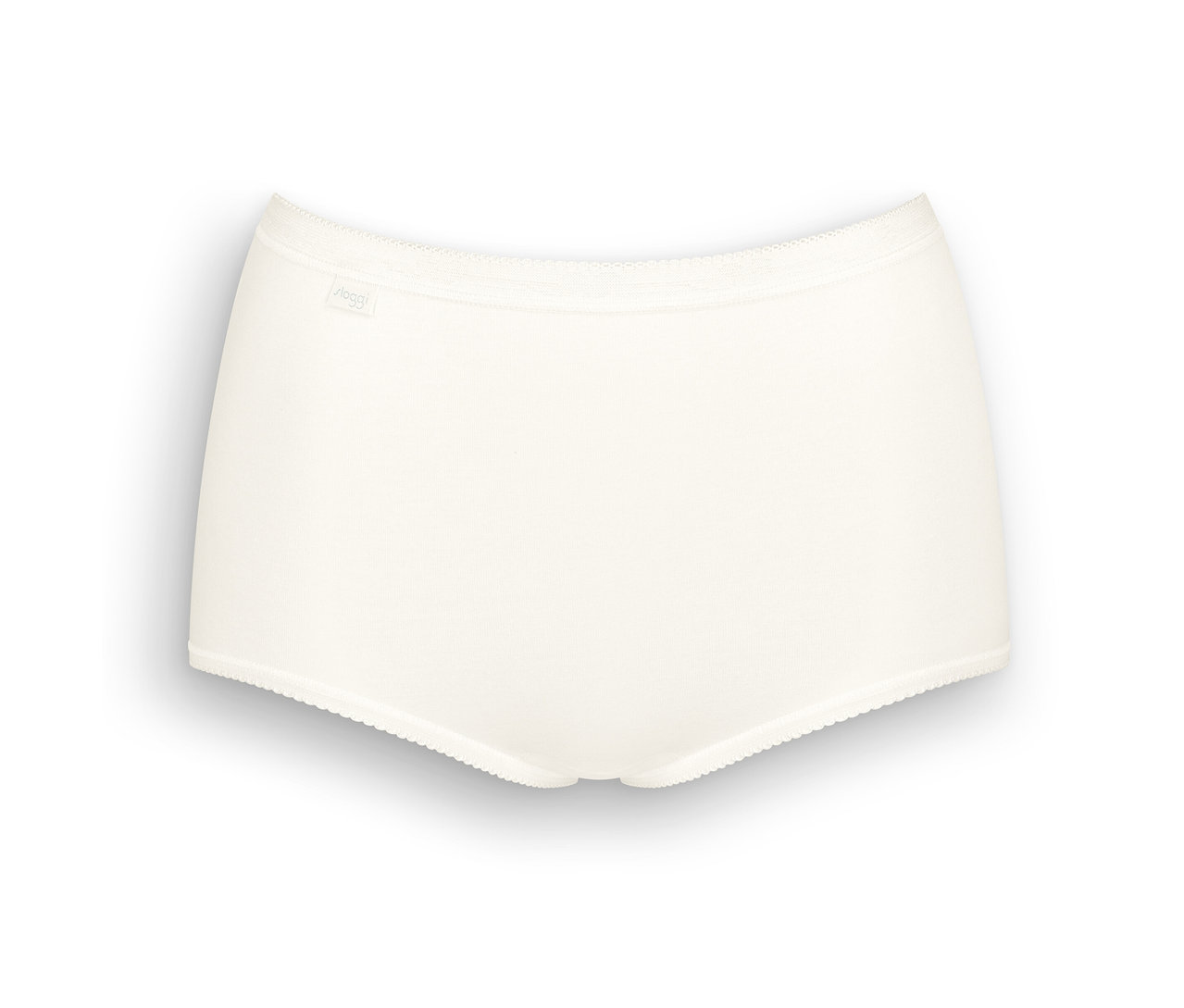 Weisse Sloggi Basic+ Maxi C3P.