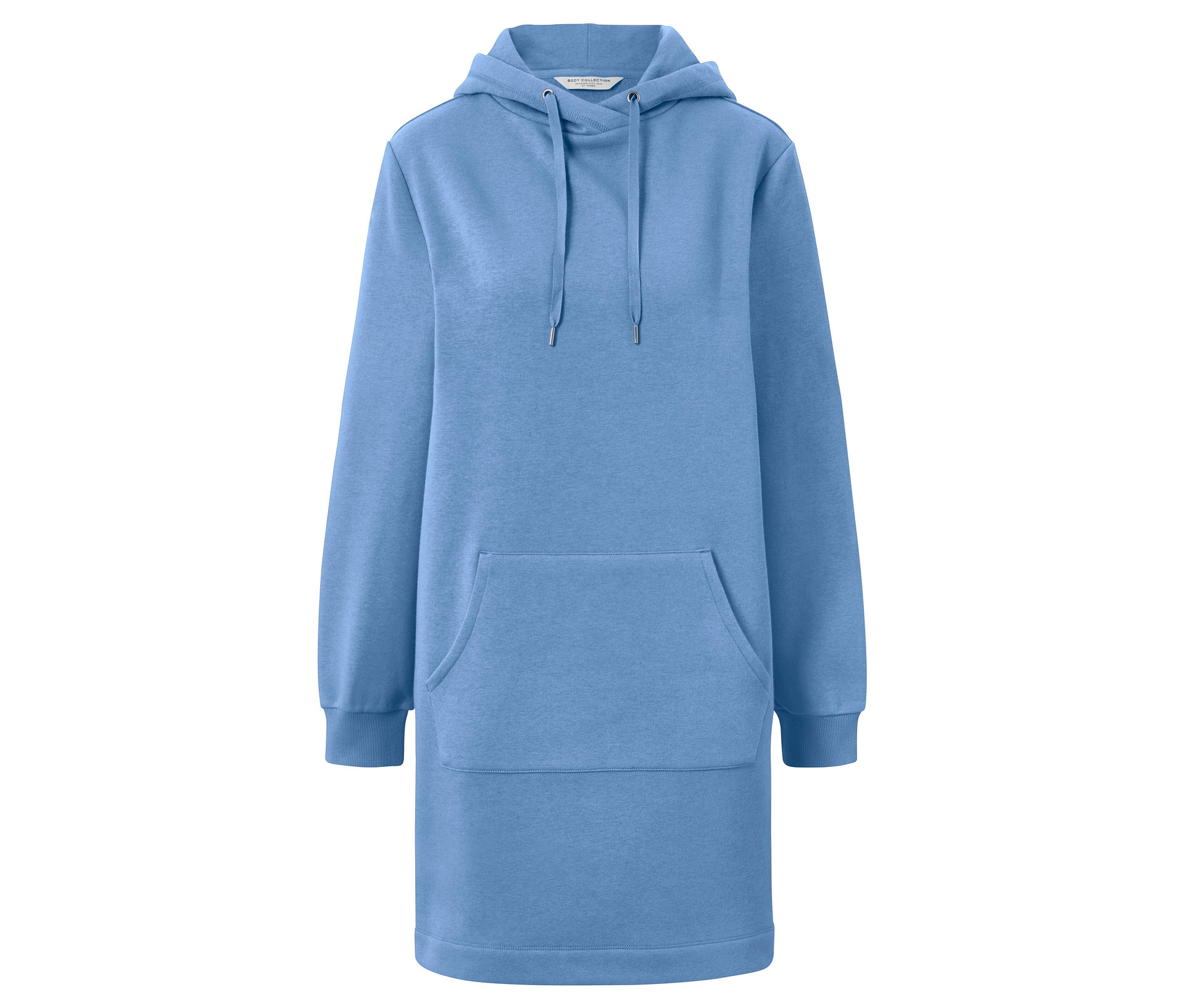 Loungewear-Kleid - Damen - Gr. L - hellblau - hellblau