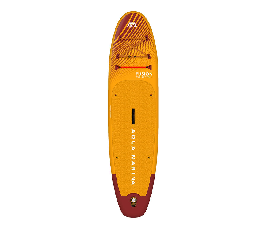 Gelb-rotes Aqua Marina SUP Board »Fusion« 10'10".