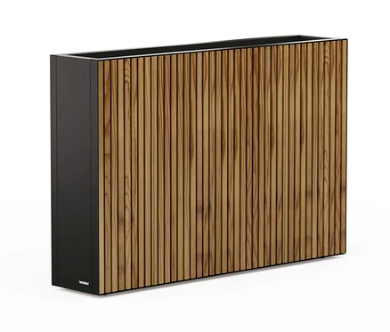 Herstera Garden Pflanzkasten »Divider«, ca. 120 x 80 x 25 cm mit vertikalen Holzlamellen.