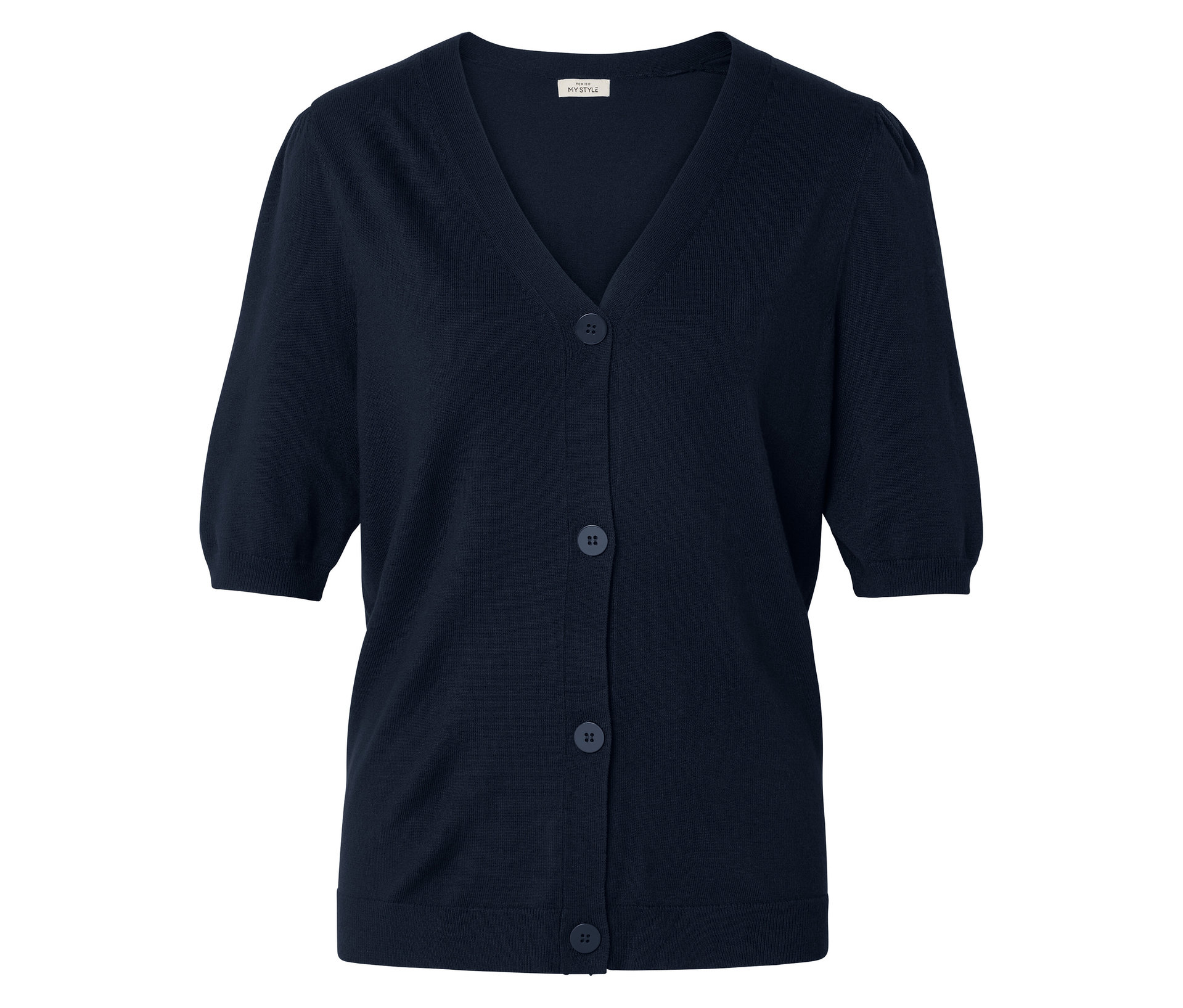 Feinstrick-Cardigan - Damen - Gr. XXL - dunkelblau - dunkelblau