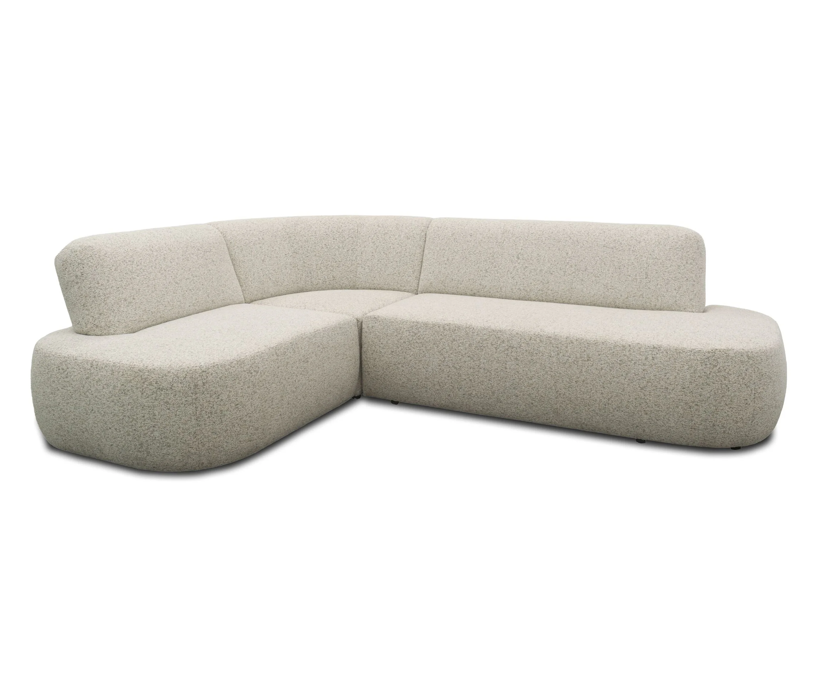 Domo Sofa 200 029 - 280x214x81cm - schwarz -