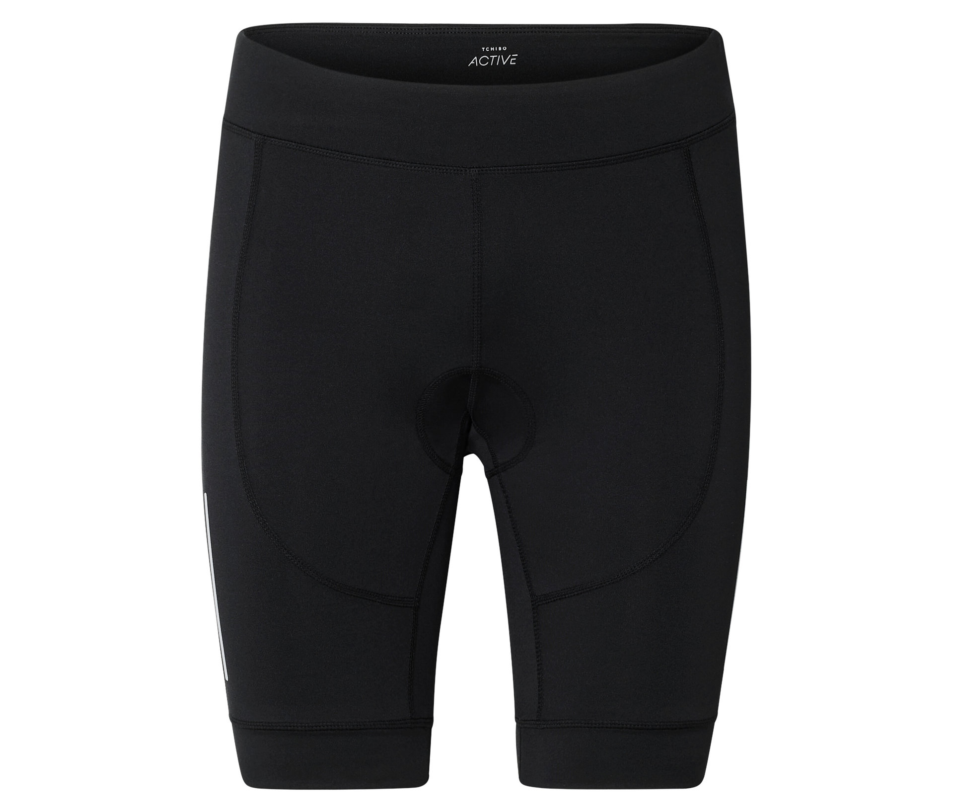 Fahrradhose - Herren - Gr. XXL - schwarz - schwarz