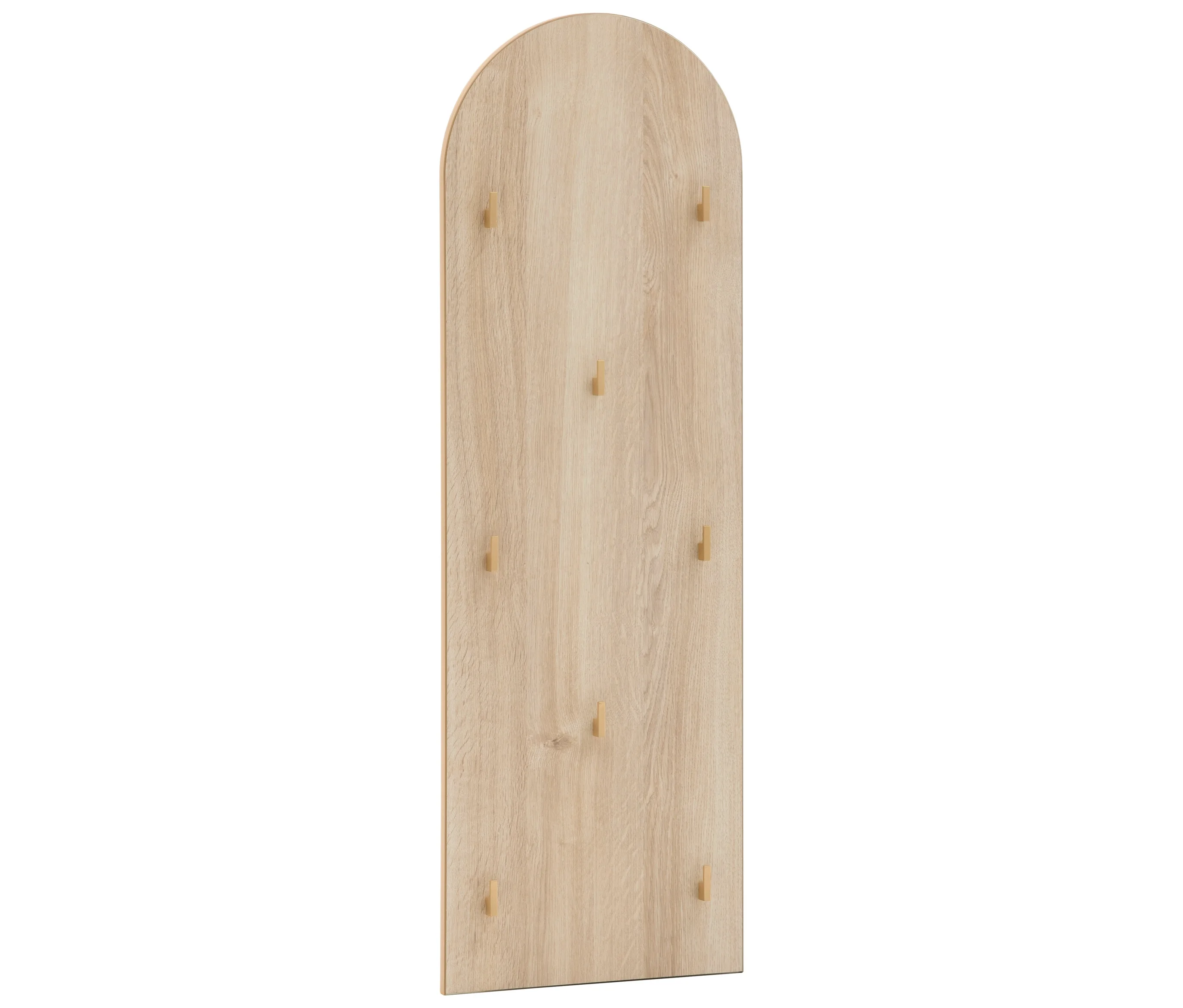 Tchibo - Hakenpaneel »Flora« - 37,5x120x6cm - braun -