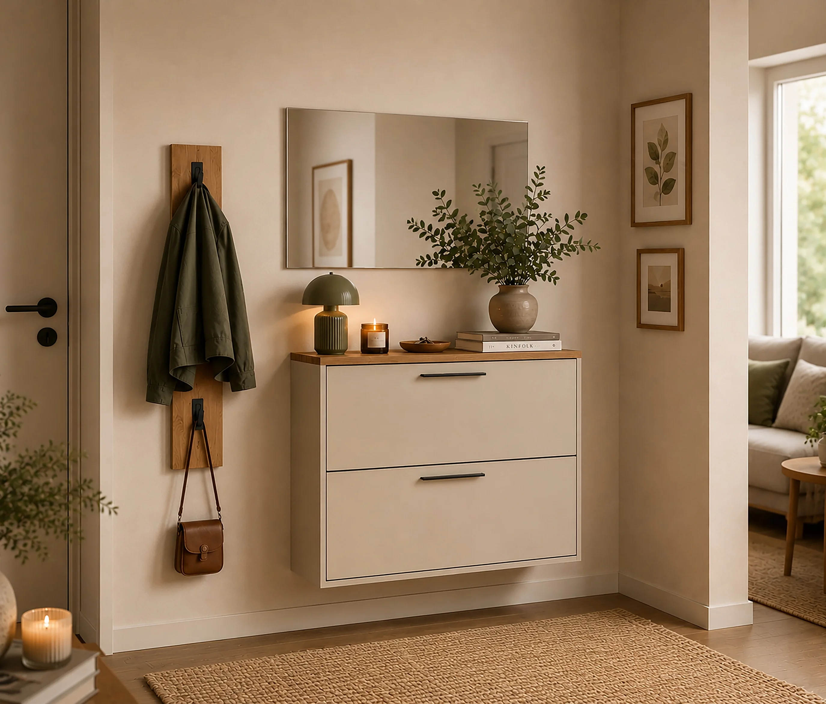 Tchibo - Spiegelelement »Saga« - 99,5x2x50cm -