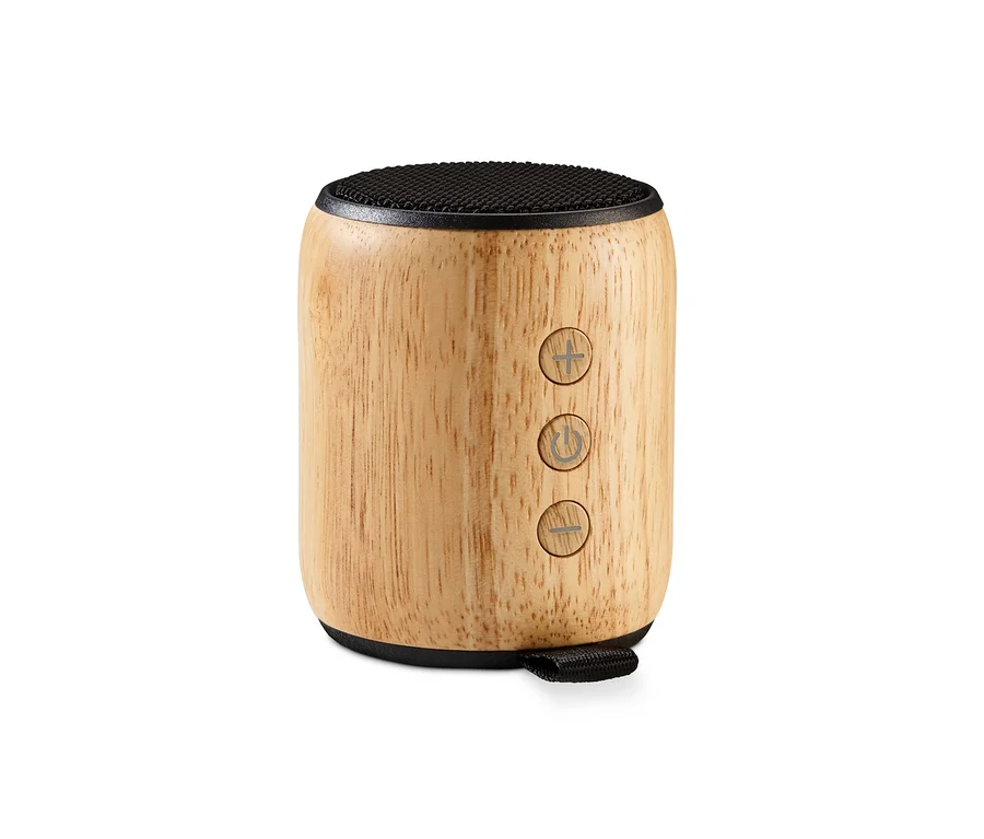 Holz-Bluetooth-Lautsprecher.