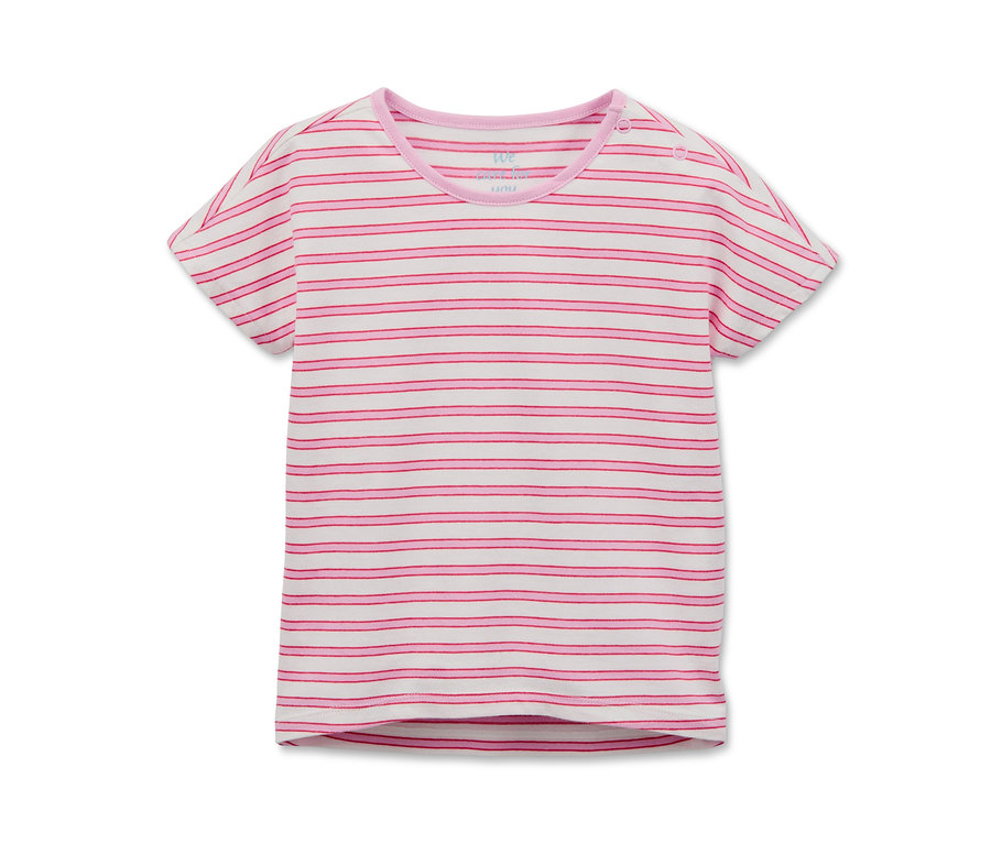 Gestreifter 2er-Pack Shorty-Pyjamas aus Bio-Baumwolle.