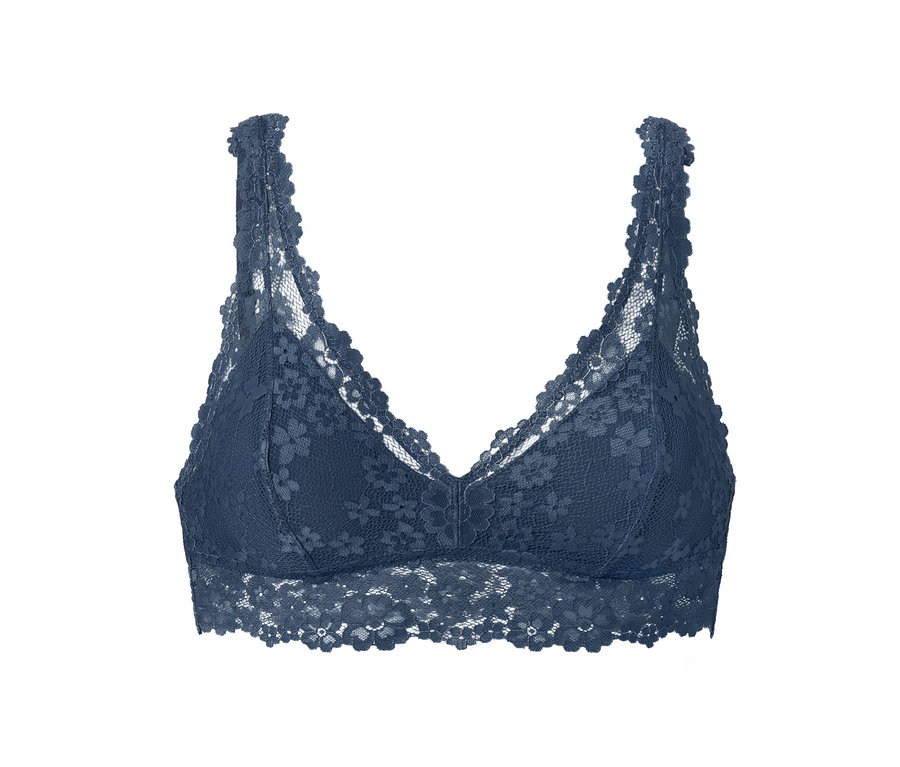Detailansicht einer Spitzen-Bralette.