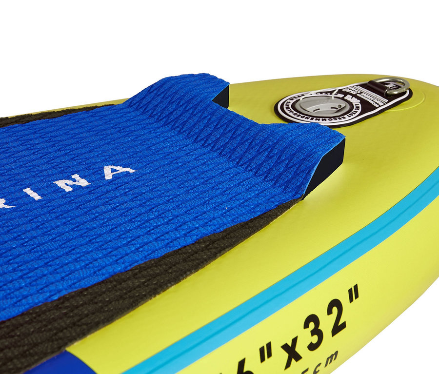 Detailaufnahme eines SUP-Boards »Beast«.