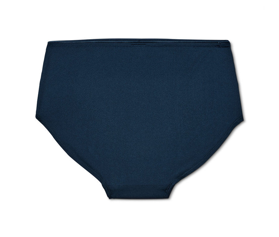 Blauer Taillenslip.