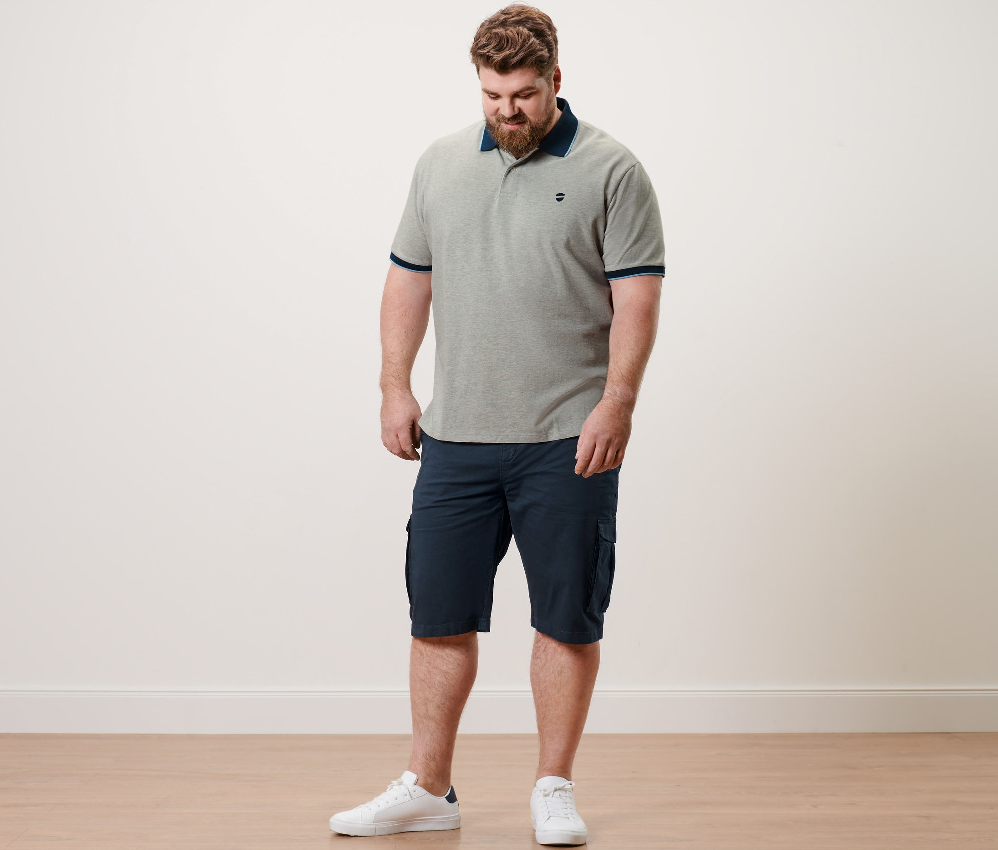 Thumbnail - Tchibo - Cargo-Shorts - Herren - Gr. 48 - dunkelblau