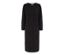 Geripptes Strickkleid, grau - grau