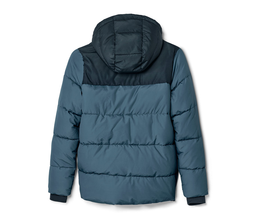 Rückansicht einer Kinder-Thermojacke.