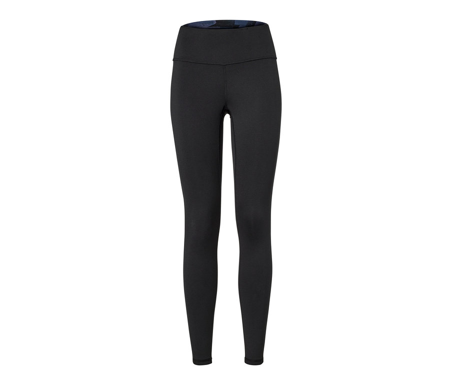 Schwarze Wende-Sporttight.