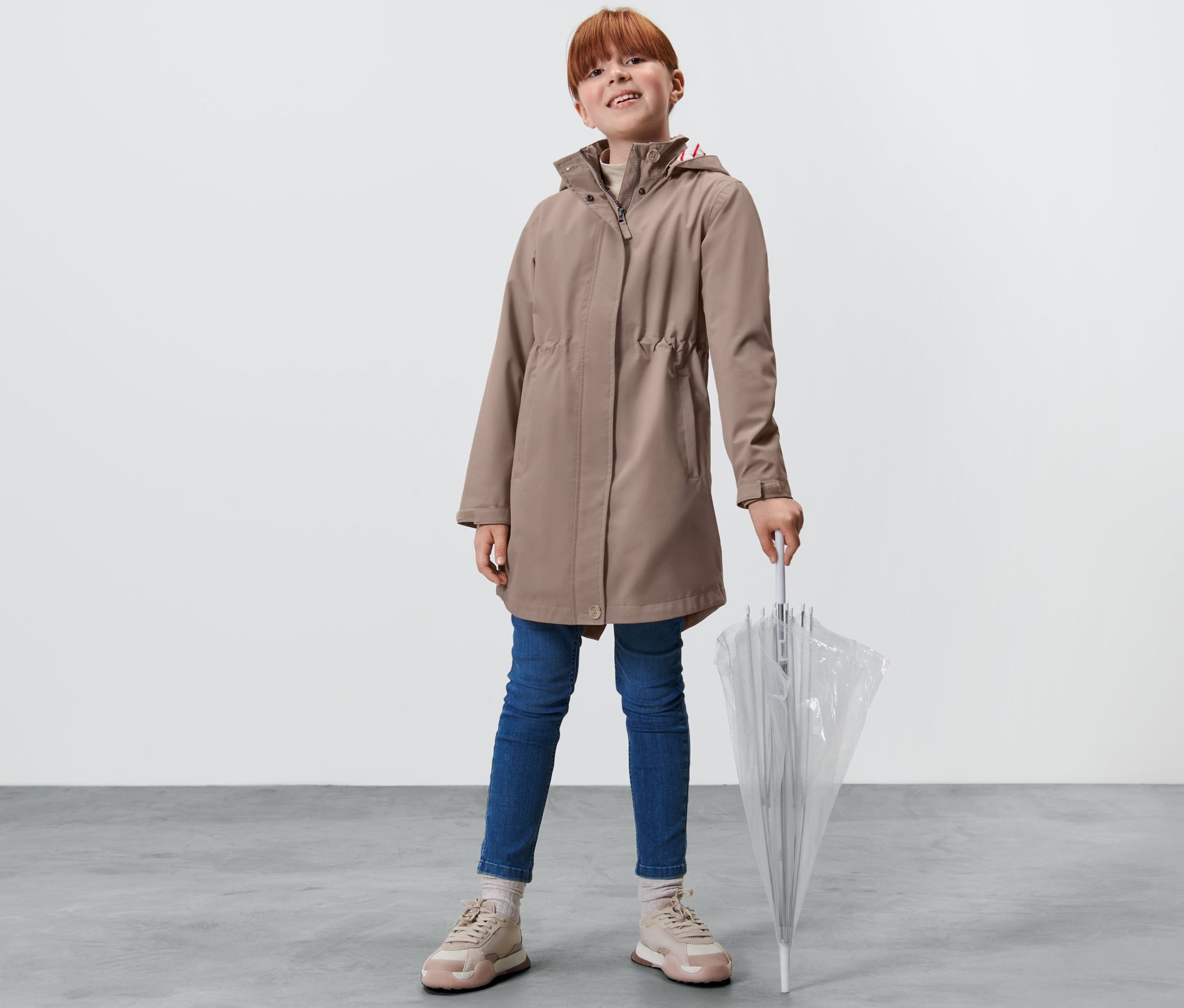 Thumbnail - Tchibo - Kinder-Allwetter-Trenchcoat - Gr. 146/152 - orange