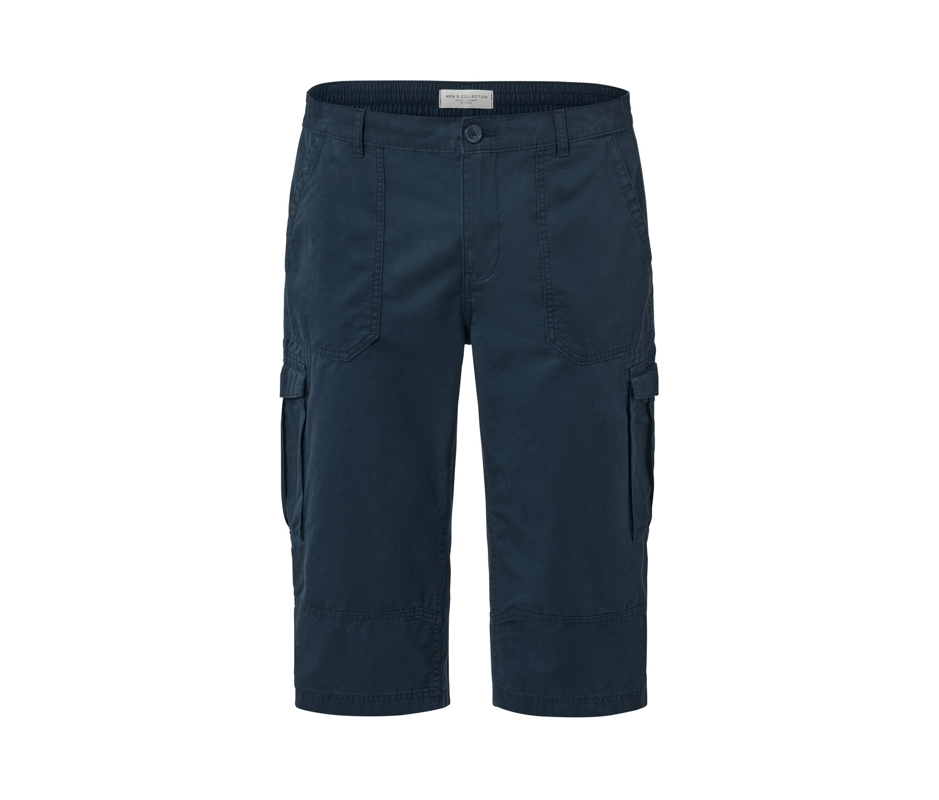Cargo-Bermuda in 3/4-Länge - Herren - Gr. 40 - dunkelblau - dunkelblau