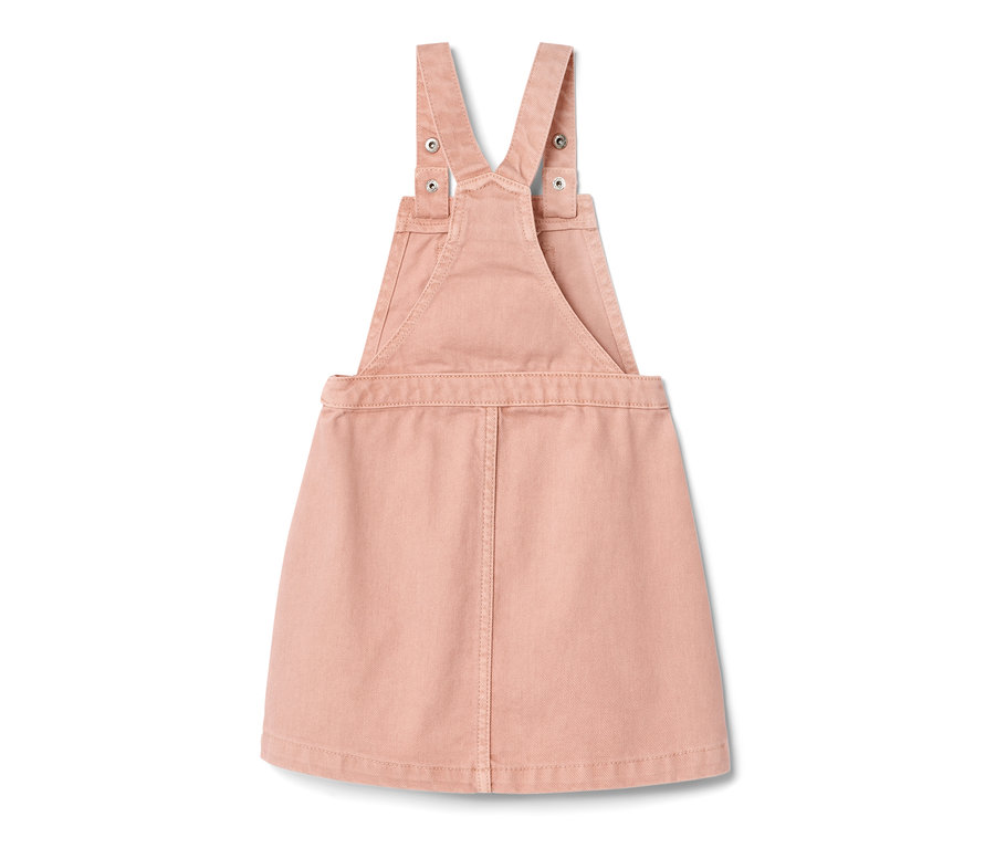 Rosa Kinder-Latzkleid.