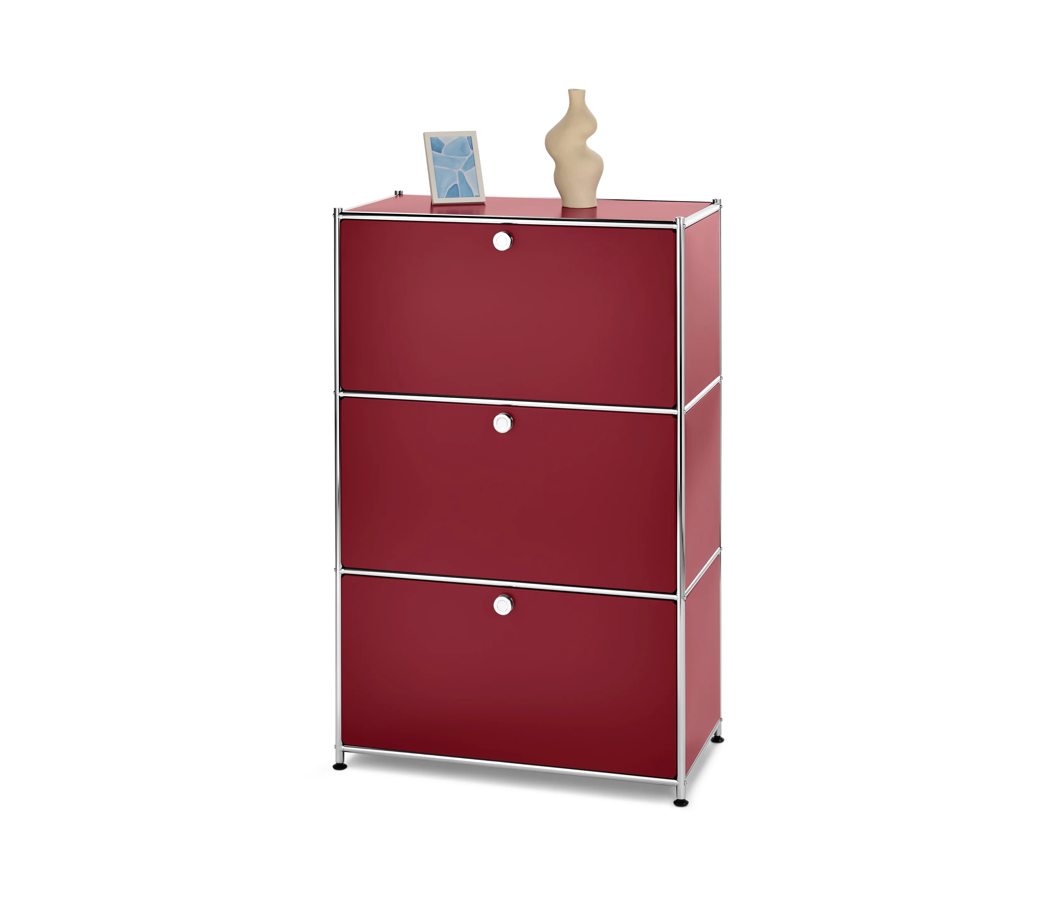 60,5cm günstig Kaufen-Tchibo - Kommode »Cn3« mit 3 Klappfächern - 77x40x120,5cm - chrom - Stahl / Aluminium / Kunststoff. Tchibo - Kommode »Cn3« mit 3 Klappfächern - 77x40x120,5cm - chrom - Stahl / Aluminium / Kunststoff <![CDATA[Kommode »CN3« mit