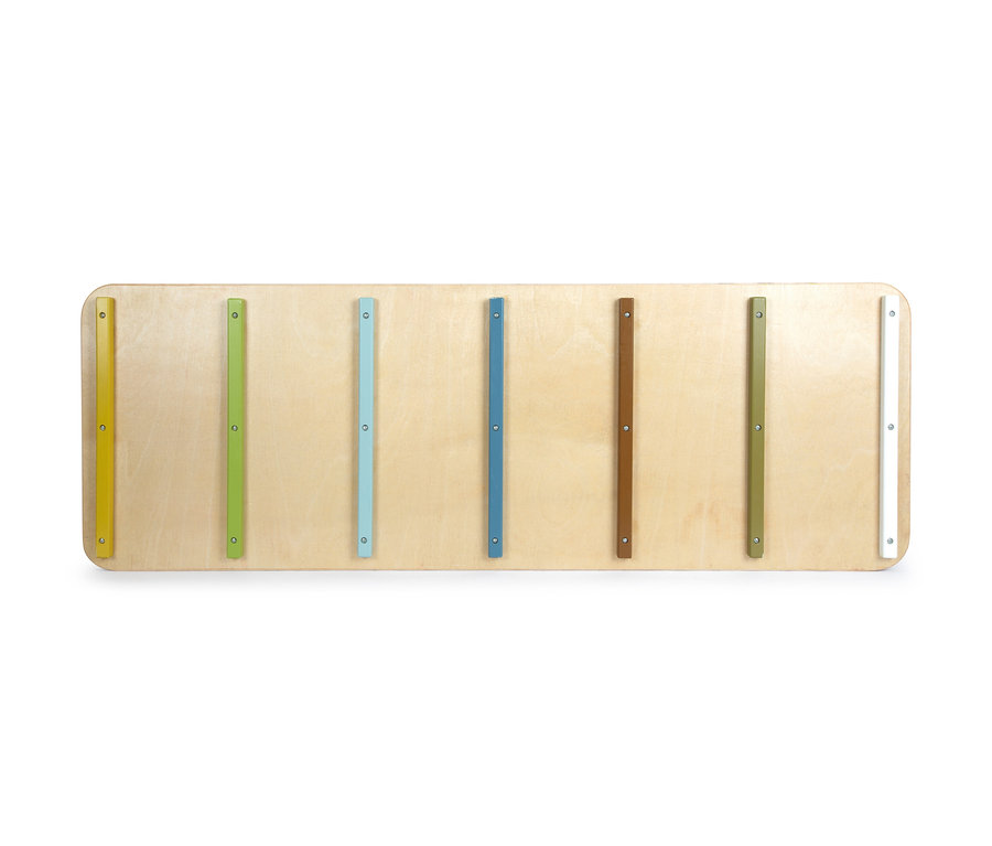 Holzbrett mit bunten Leisten, small foot 3-in-1-Rutschbrett »Adventure«.