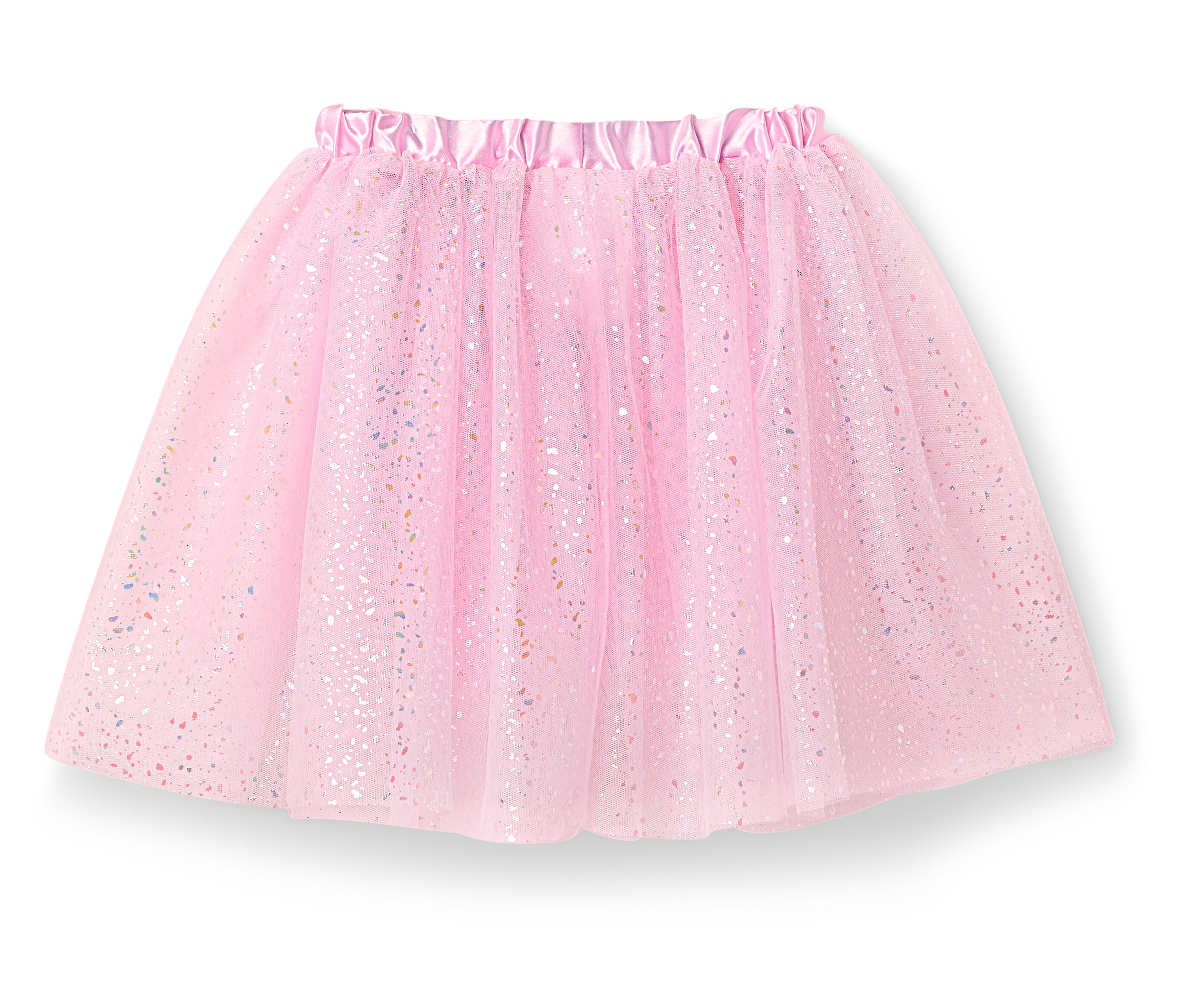 Tchibo - Kinder-Glitzer-Tüllrock - Gr. 122/128 - pink