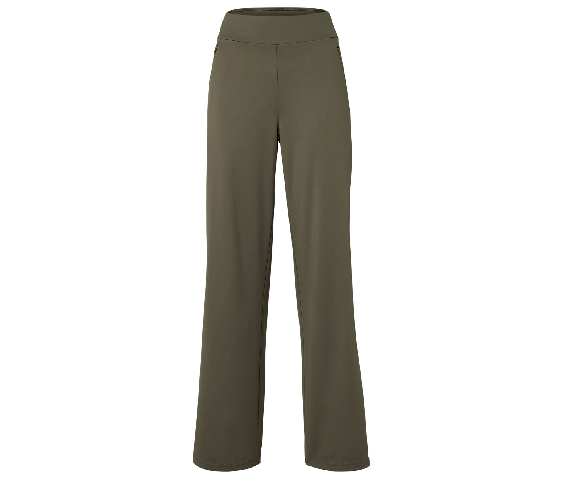 Thermohose Wide Leg - Damen - Gr. XL - khaki - khaki
