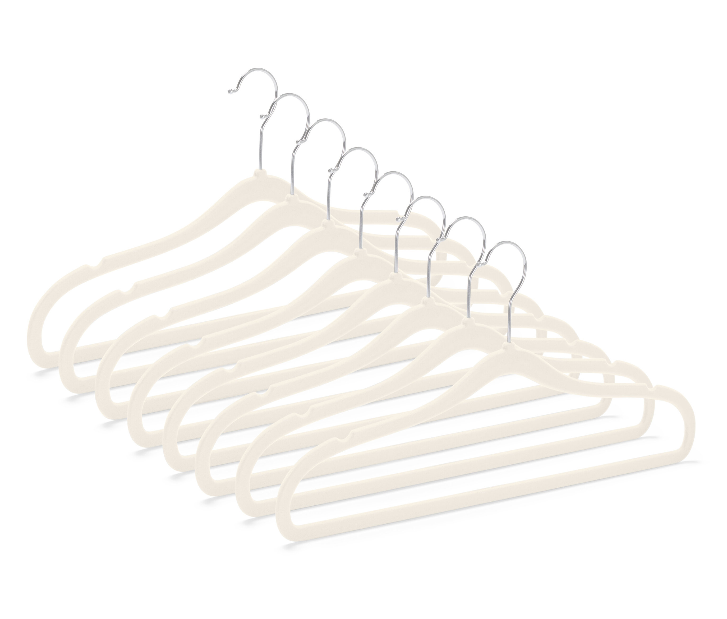 Tchibo - 8 extraschmale Kleiderbügel - beige