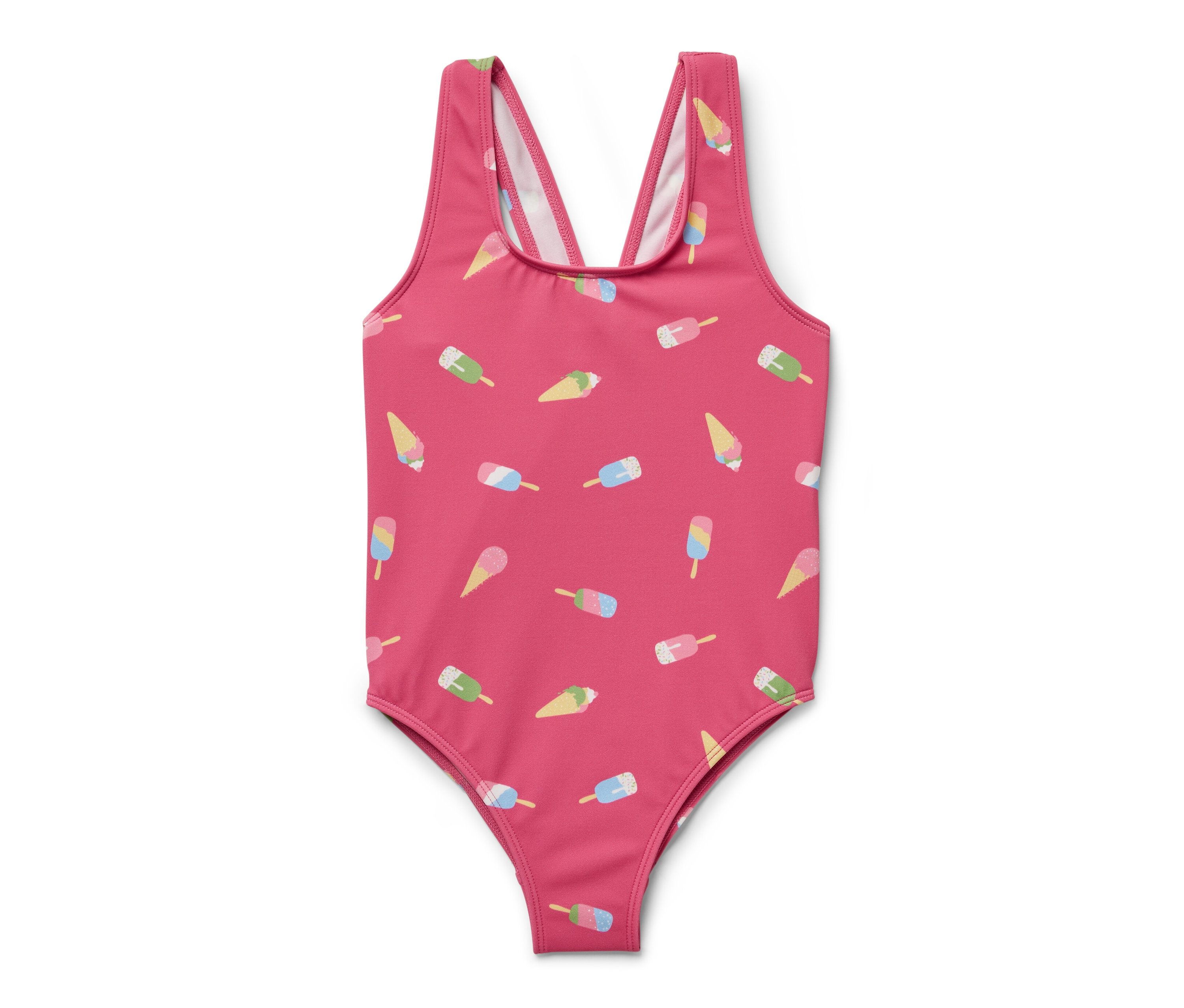Tchibo - Kinder-Badeanzug - Baby - Gr. 86/92 - pink/print
