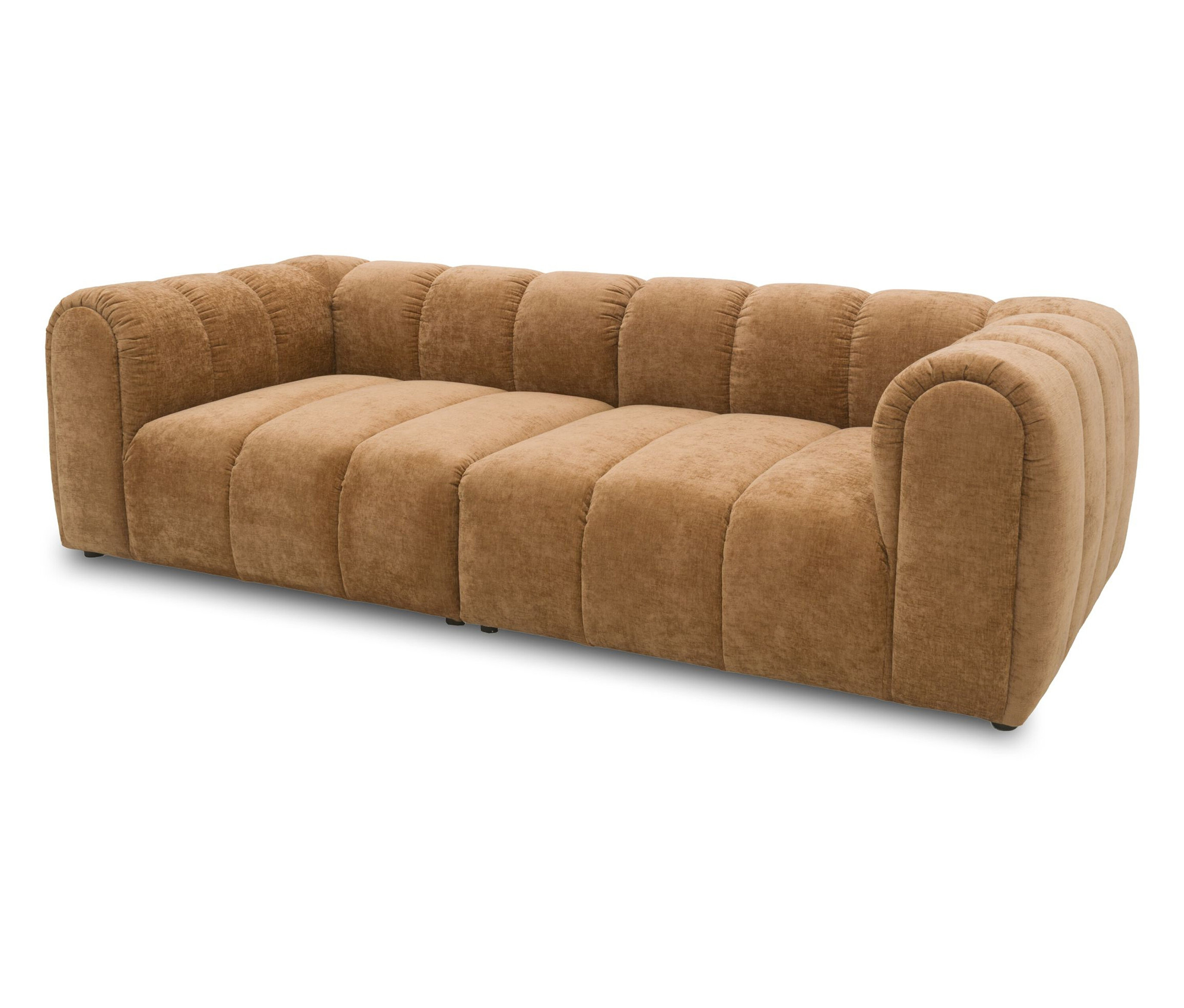 Domo Bigsofa »Aalborg« - 224x118x69cm - hellbraun -