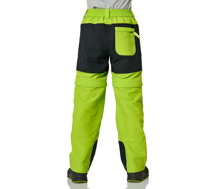 Person von hinten trägt eine grüne Jako-O Zipp-off Hose.