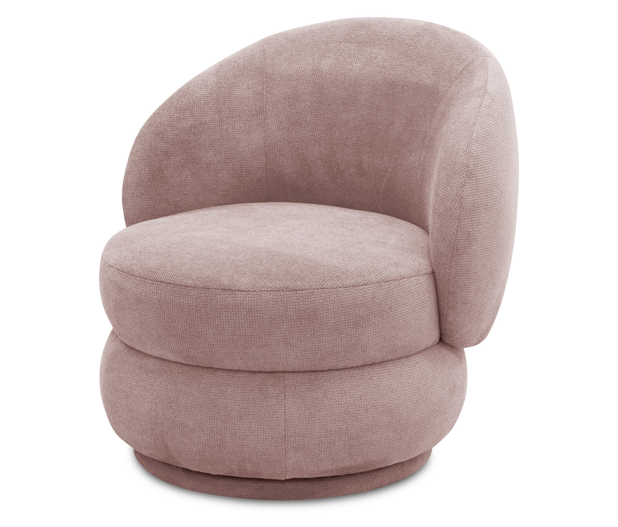 Domo Sessel »Skagen« mit Drehfunktion - 82x82x80cm - rosé -