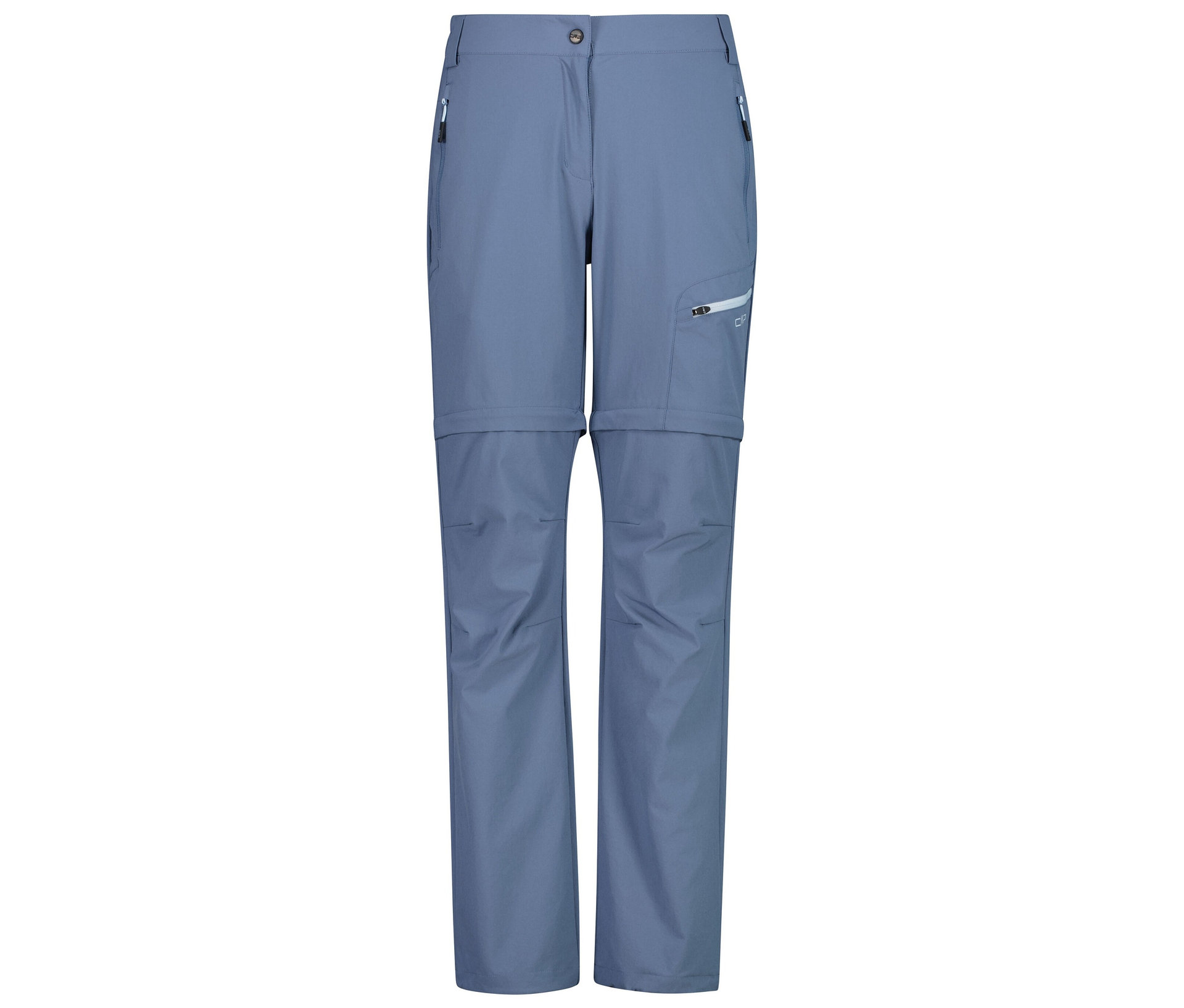 Damen-Zip-off-Hose - Damen - Gr. 42 - blau - blau