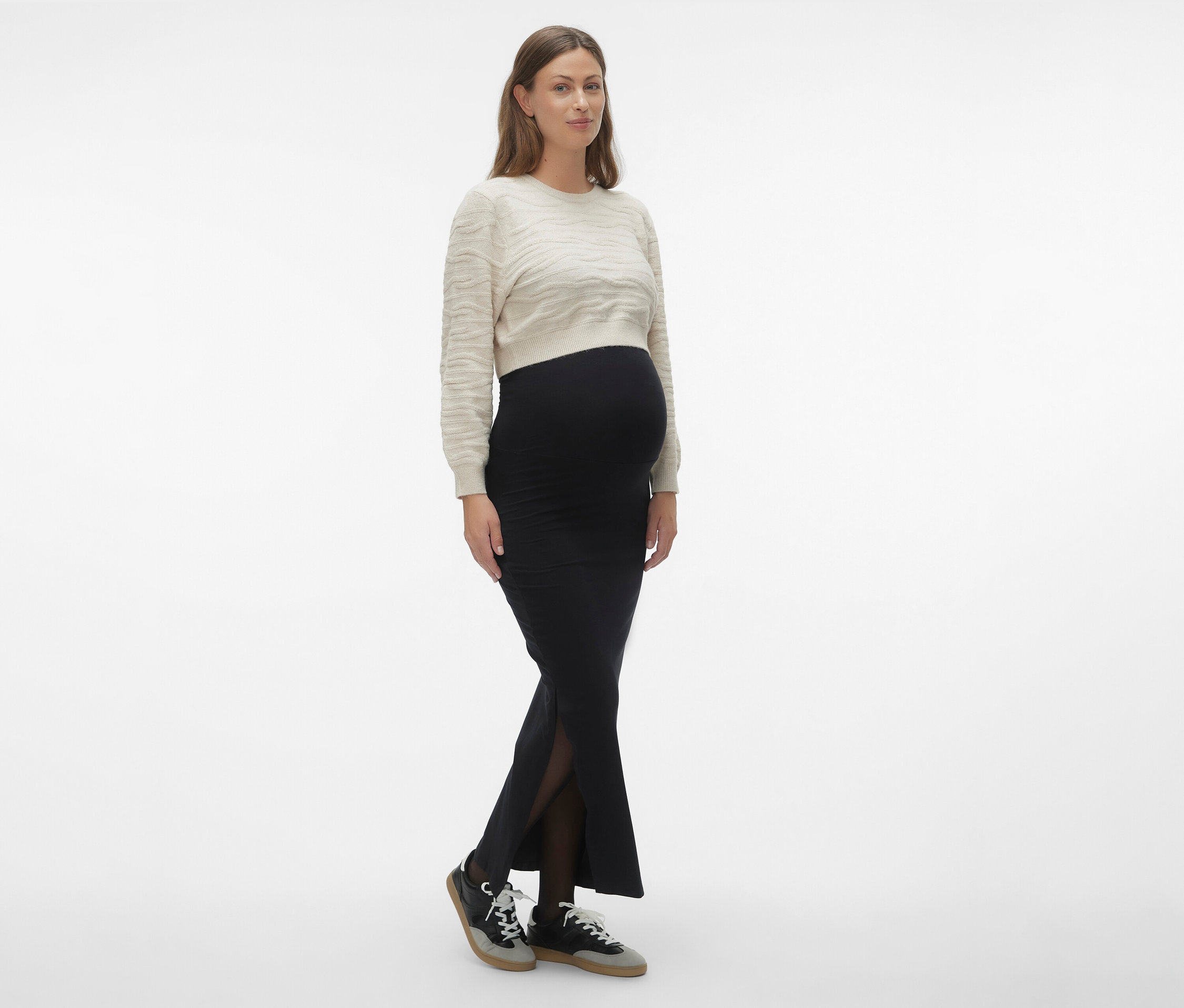 Mamalicious Maxirock »Mlemma Tube« - Damen - Gr. XS - schwarz