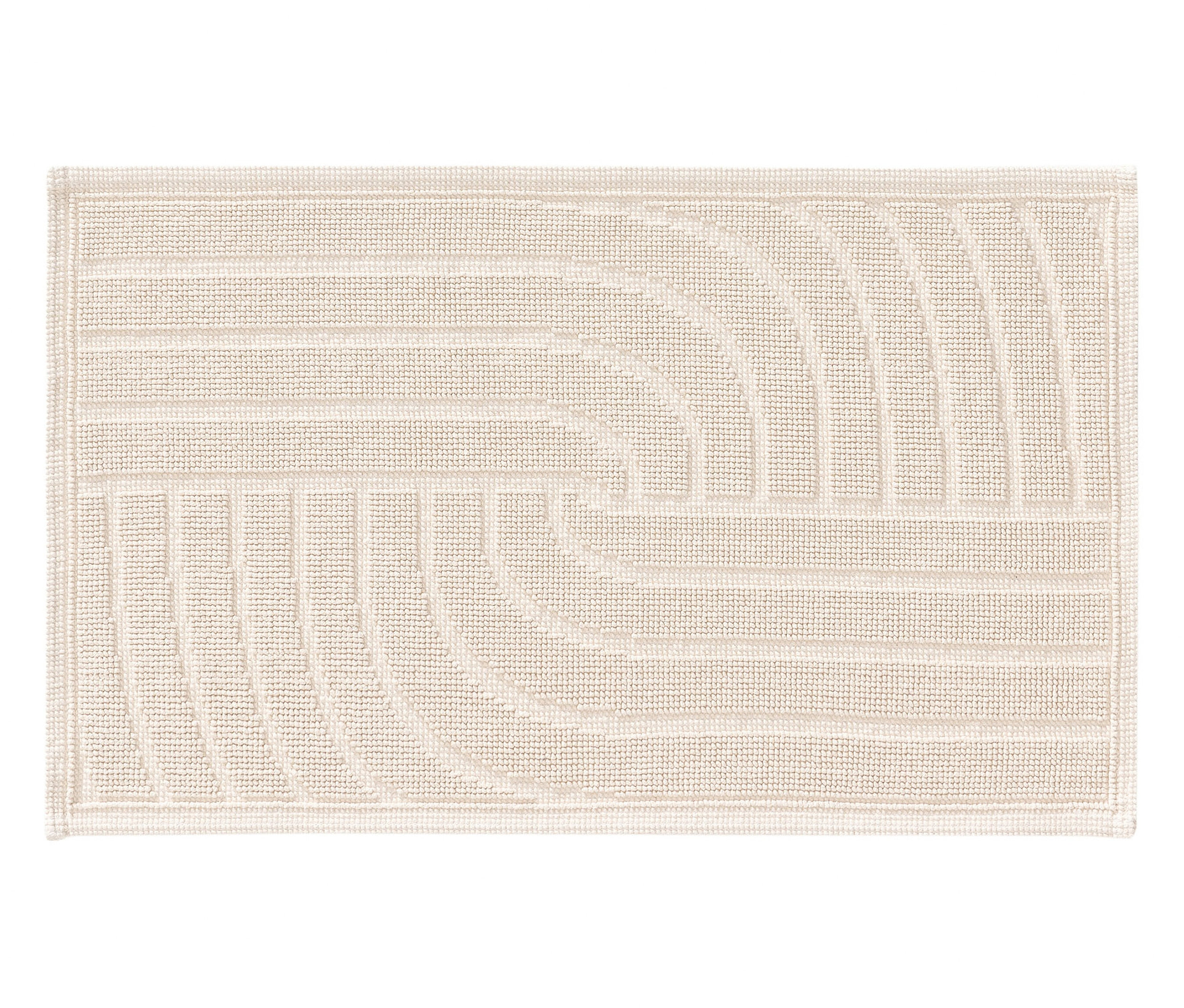 Tchibo - benuta Badematte »Jojo«, Welle, 50 x 80 cm, cream
