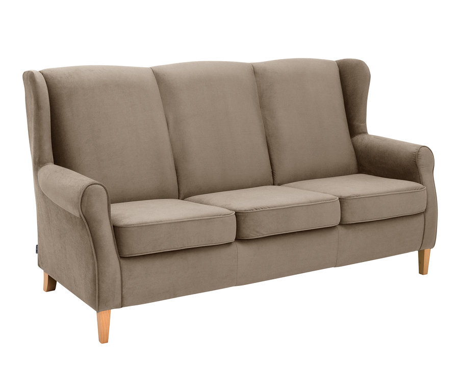Beiges Max-Winzer® 3-Sitzer Sofa »Luke«.