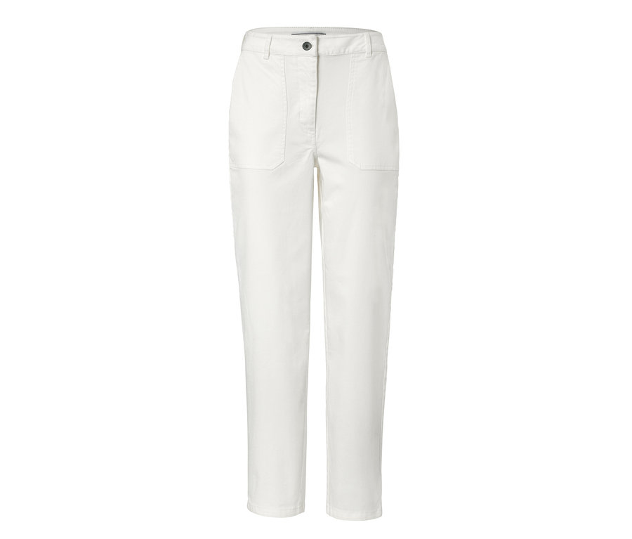 Weisse Jeans.