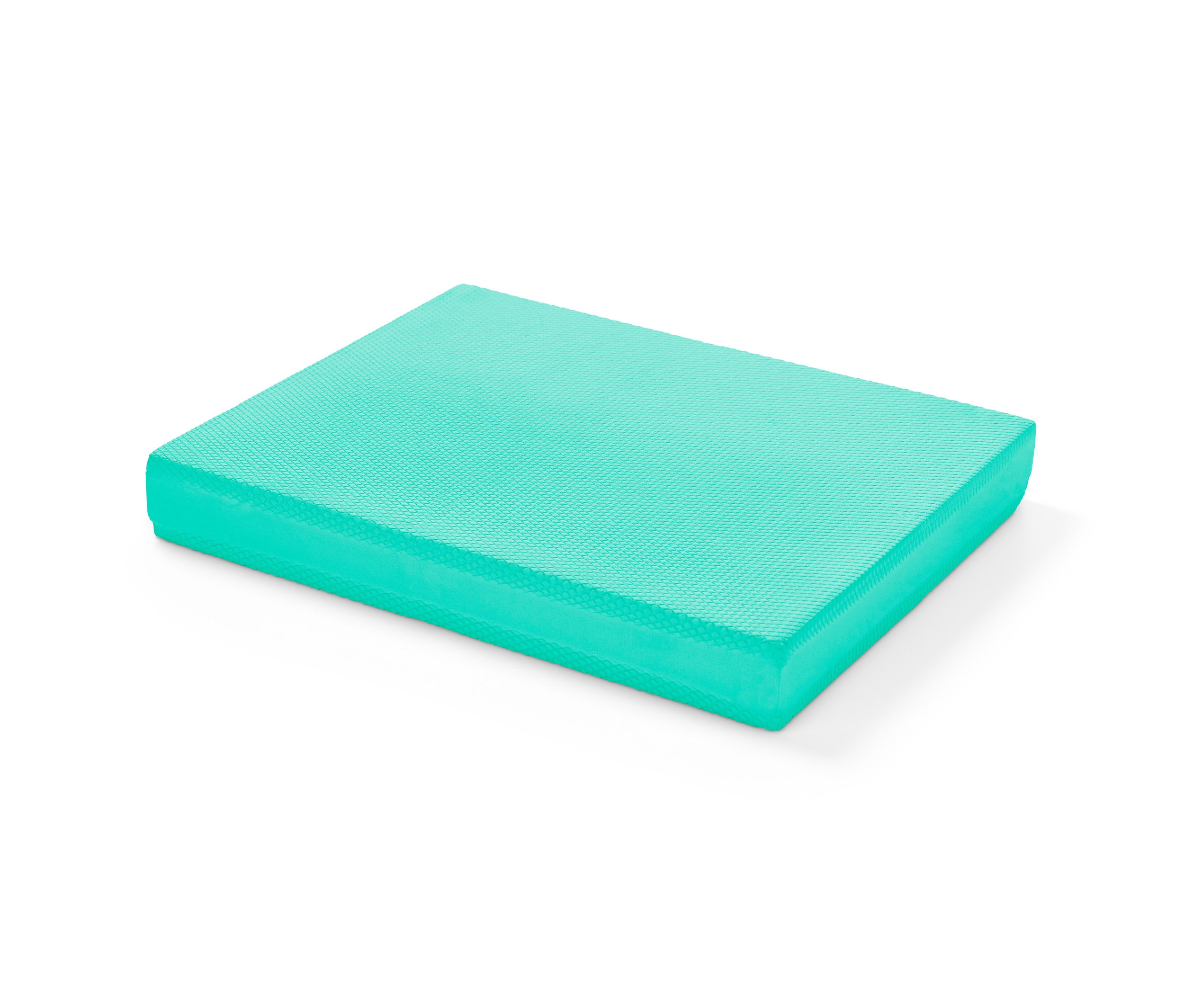 Ein Balance-Pad auf weißem Hintergrund.