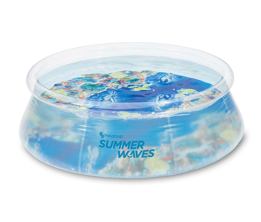 Summer Waves 3D-Pool, ca. 244 x 76 cm, inkl. 3D-Brillen.