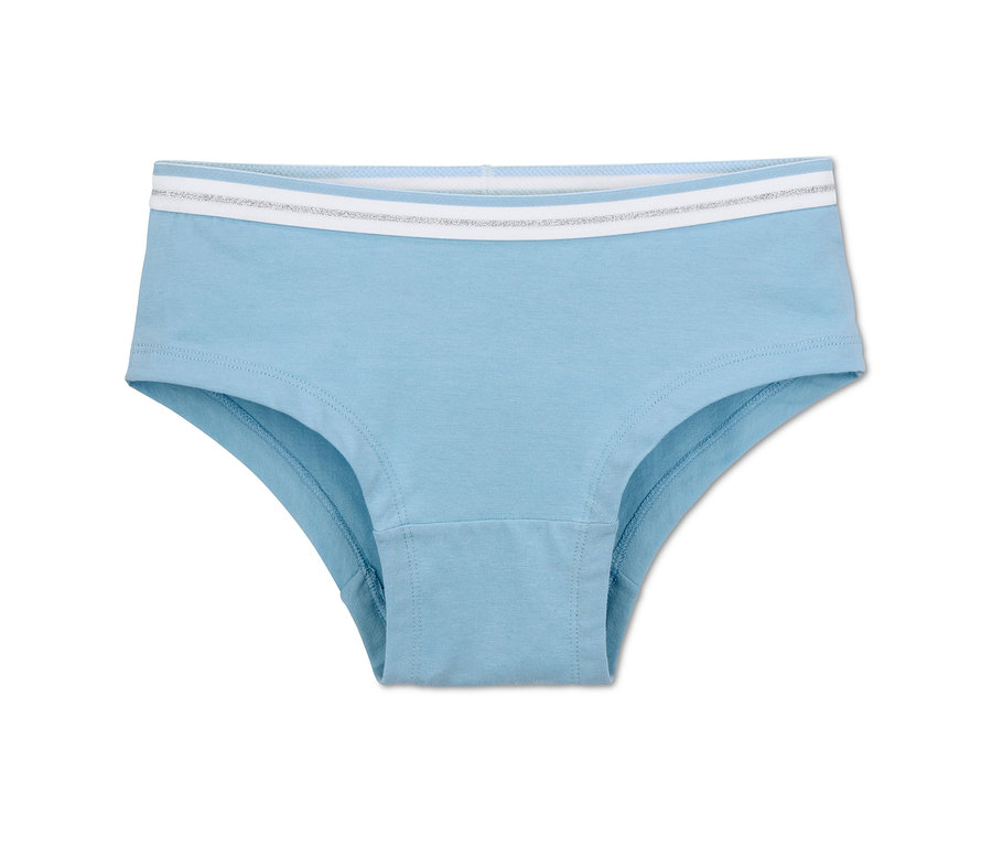 Hellblaue Mädchen-Pantys, 1 Stk. aus 3 Stk.