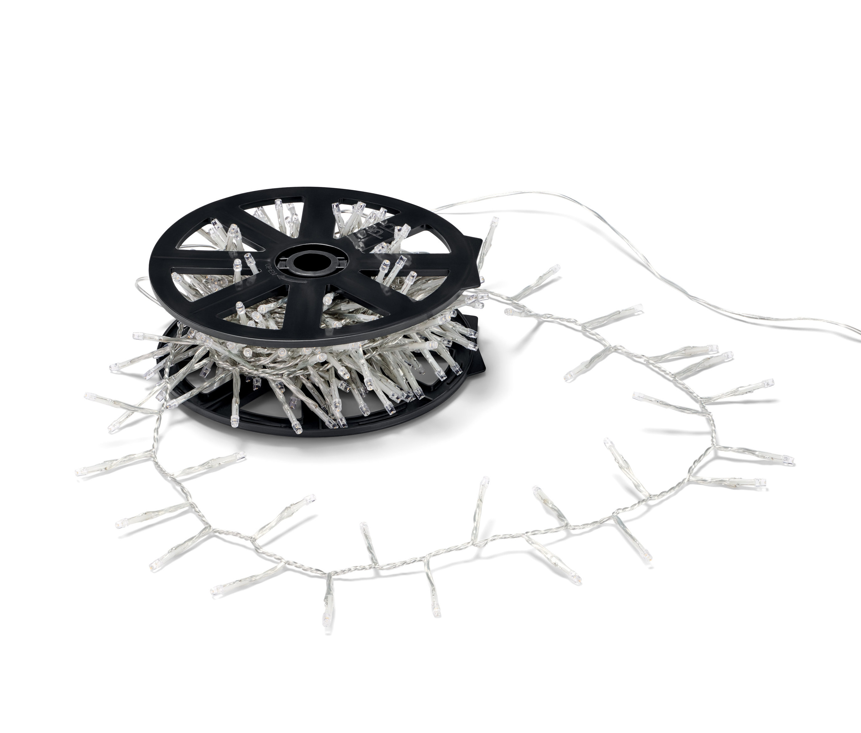 Adapter Lichterkette günstig Kaufen-Tchibo - LED-Outdoor-Lichterkette - schwarz. Tchibo - LED-Outdoor-Lichterkette - schwarz <![CDATA[LED-Outdoor-Lichterkette, 280 LEDs Farbe: Kabel und LEDs transparent Netzadapter und Aufwickelspule schwarz Material: 100% Kunststoff Maße: Länge ca. 12 m Ab