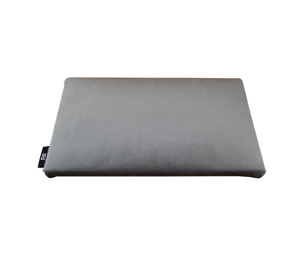 Graue Samt-Katzen-Fensterliege.