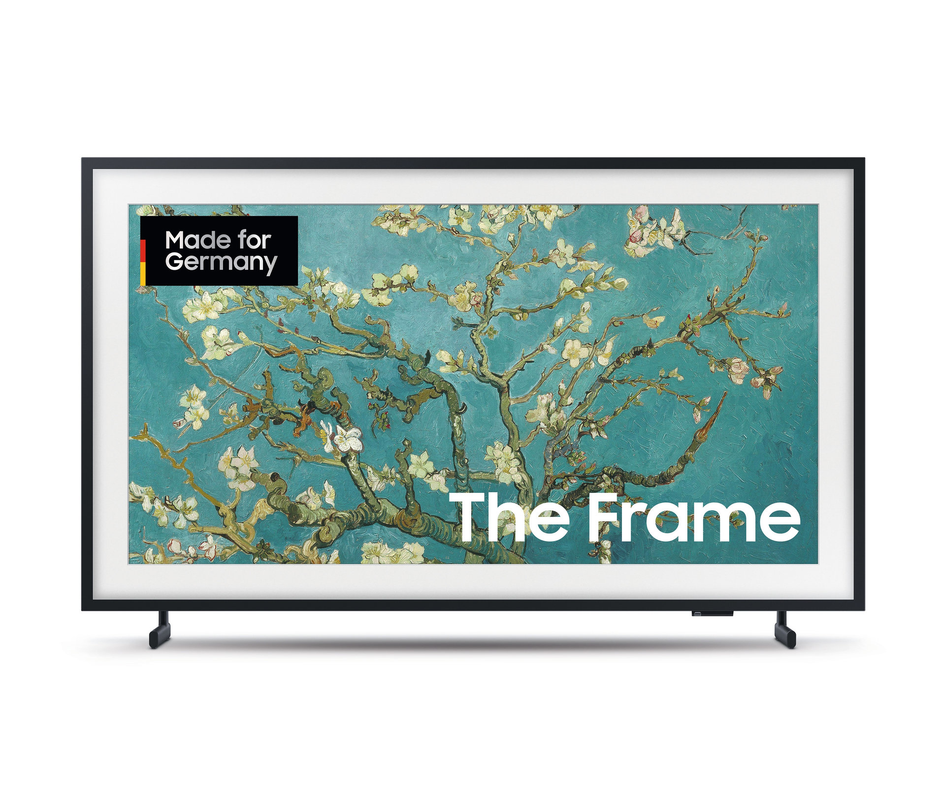 »The Frame Gq32Ls03Cbuxzg« QLED-Smart-TV - schwarz - schwarz