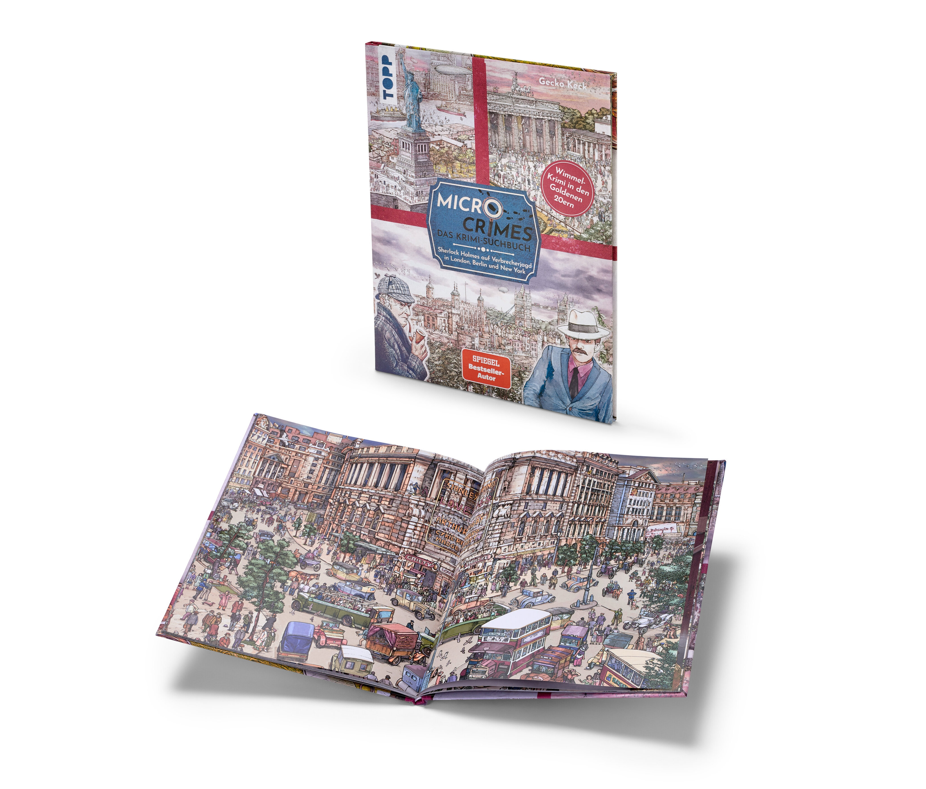 Tchibo - Buch »Micro Crimes – das Krimi-Suchbuch«