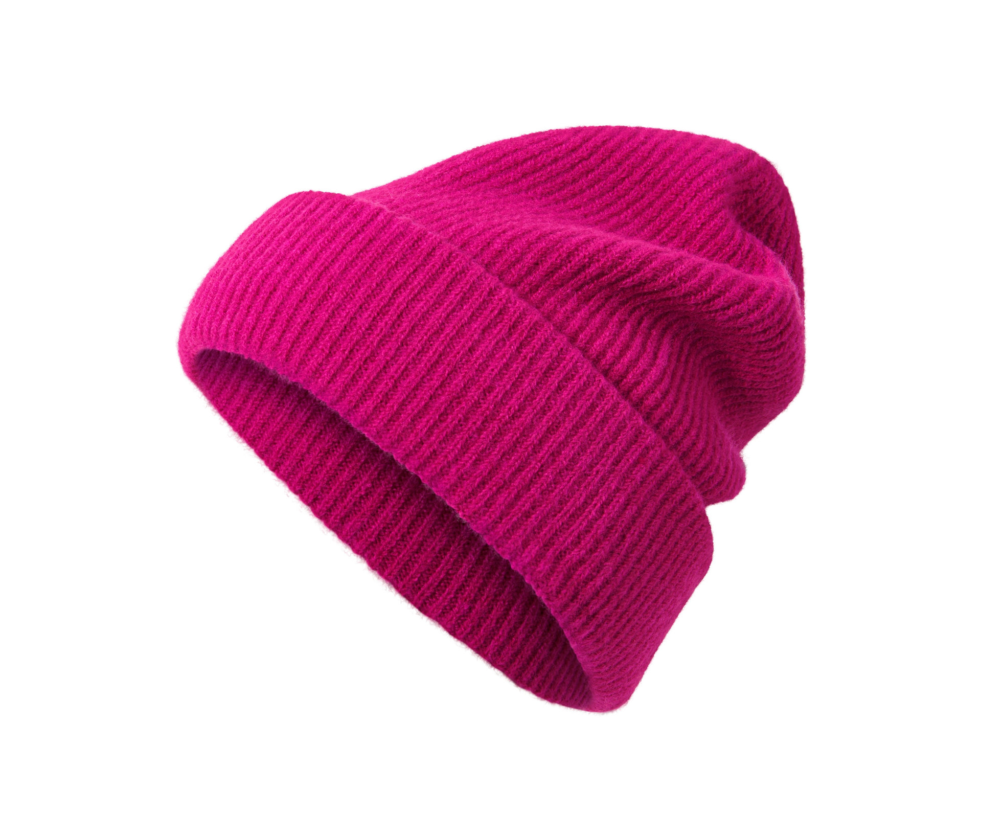 Tchibo - Strickmütze mit Wolle - pink