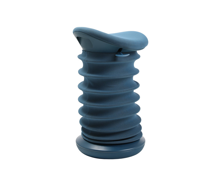Blauer Topstar Sitness 4D Hocker.