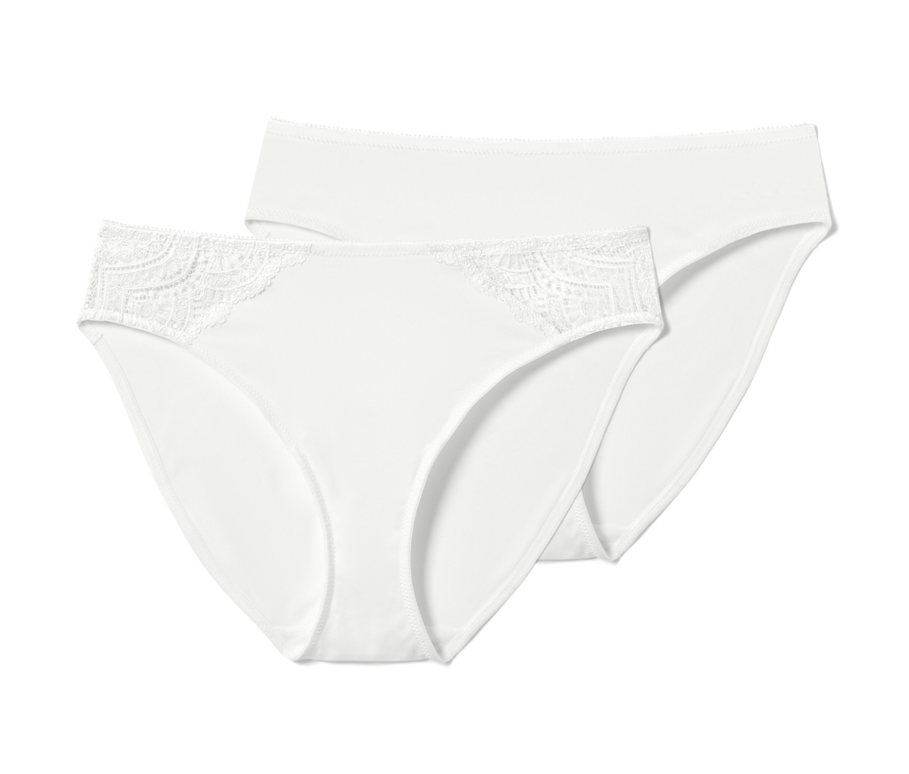 Tchibo - 2 Slips - Damen - Gr. XXL - weiß