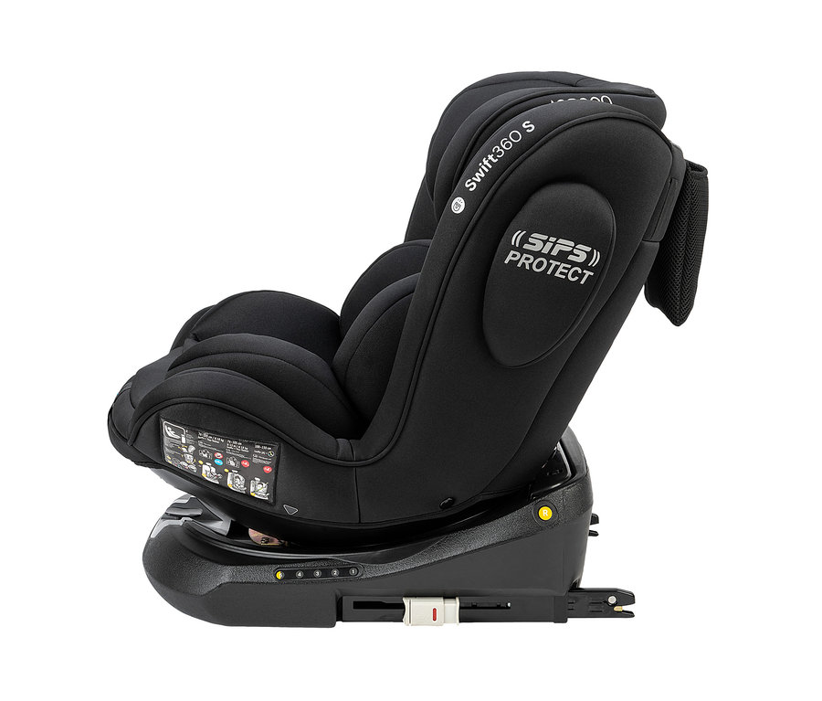 Schwarzer Osann Kindersitz »Swift360 S«.