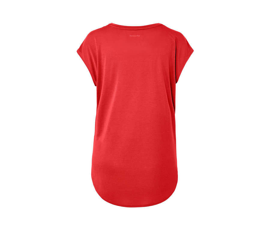 Rotes Sportshirt.