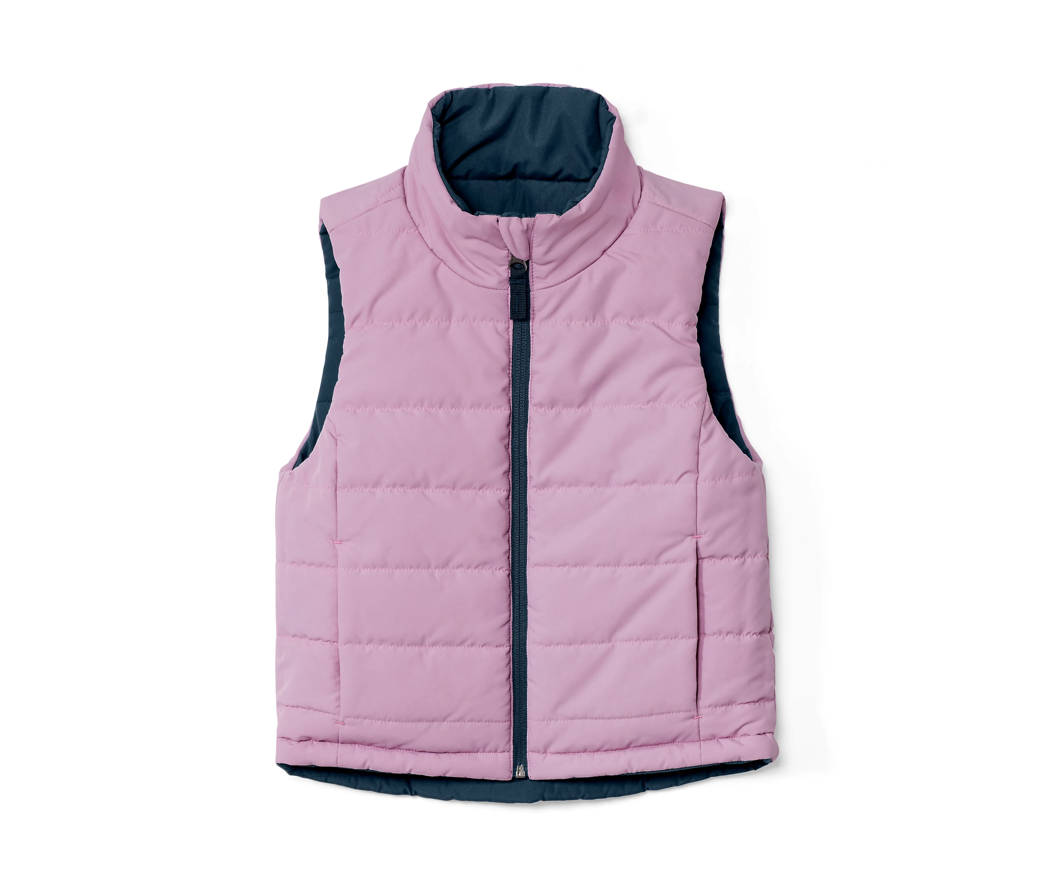 Kinder Polyester günstig Kaufen-Tchibo - Kinder-Wende-Steppweste - Mädchen - Gr. 146/152 - violett. Tchibo - Kinder-Wende-Steppweste - Mädchen - Gr. 146/152 - violett <![CDATA[Kinder-Wende-Steppweste Farbe: 1 Seite navy, 1 Seite pastellviolett Material: 100% Polyester (recycel